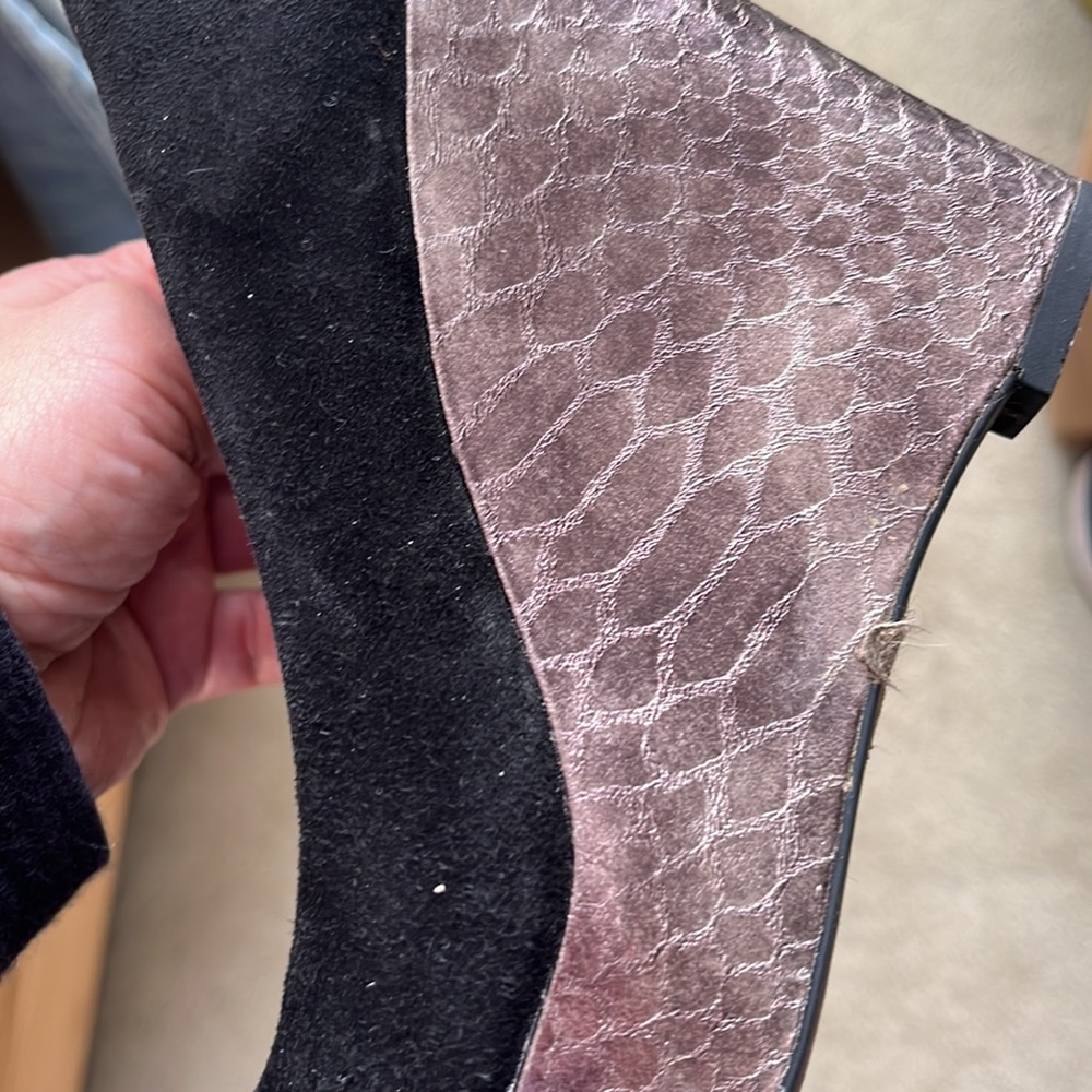 Franco Sarto women’s peep-toe wedge size 7.5